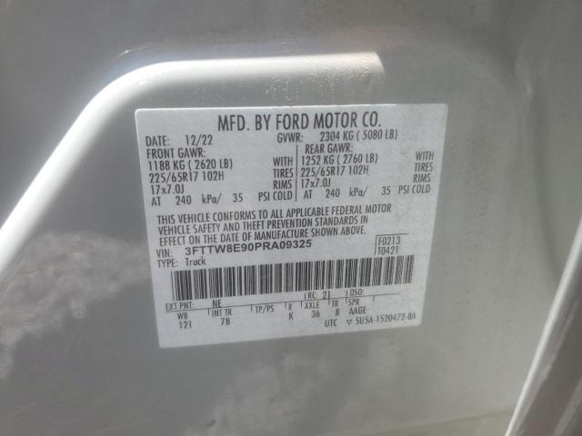 2023 FORD MAVERICK X 3FTTW8E90PRA09325