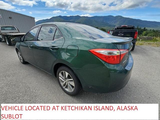 TOYOTA COROLLA EC 2014 green sedan 4d gas 2T1BPRHE0EC054095 photo #3
