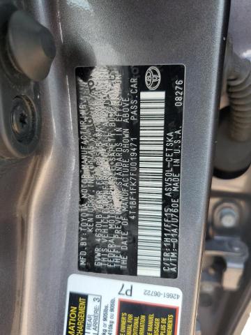 2015 TOYOTA CAMRY LE - 4T1BF1FK7FU019471