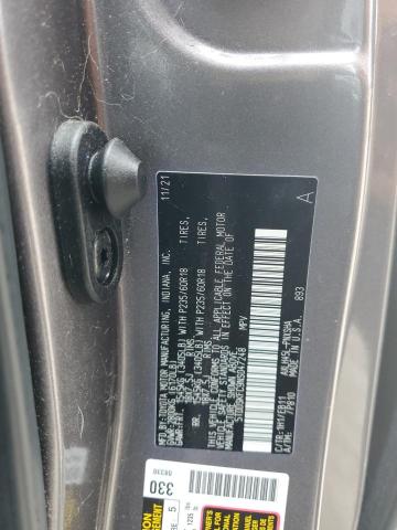 2022 TOYOTA SIENNA XSE 5TDDSKFC9NS047248