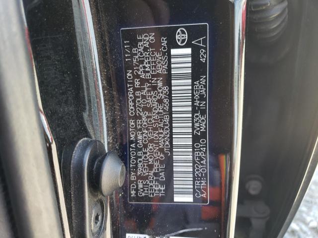 2011 TOYOTA PRIUS - JTDKN3DU4B1468738