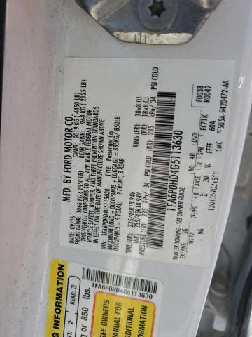 2016 FORD FUSION SE - 1FA6P0HD4G5113630