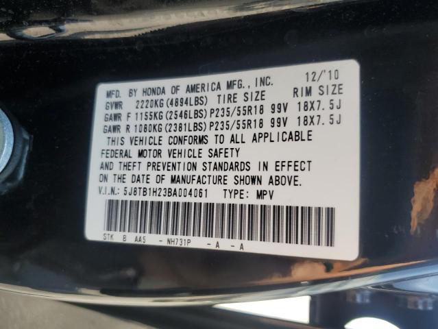 2011 ACURA RDX - 5J8TB1H23BA004061