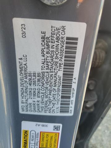2023 HONDA ACCORD HYB 1HGCY2F55PA020447