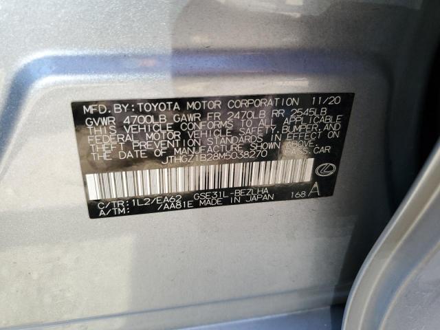 2021 LEXUS IS 350 F S - JTHGZ1B28M5038270