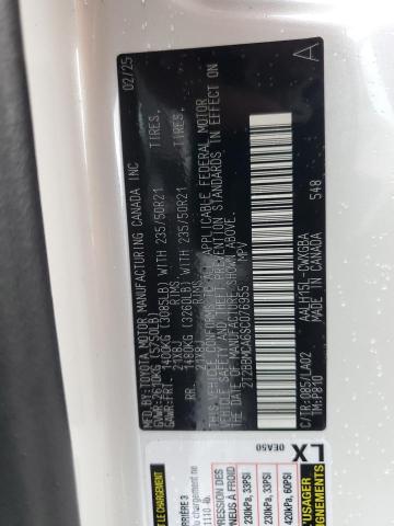 2025 LEXUS RX 350H BA 2T2BBMCA6SC076955