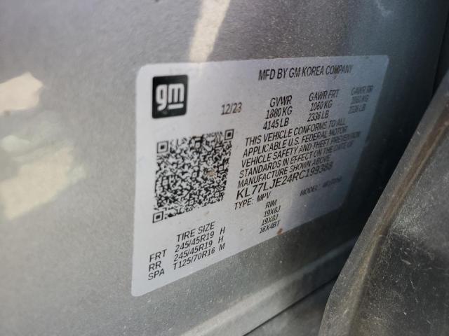2024 CHEVROLET TRAX 2RS KL77LJE24RC199388