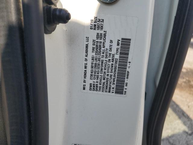 2019 HONDA ODYSSEY LX 5FNRL6H28KB073922