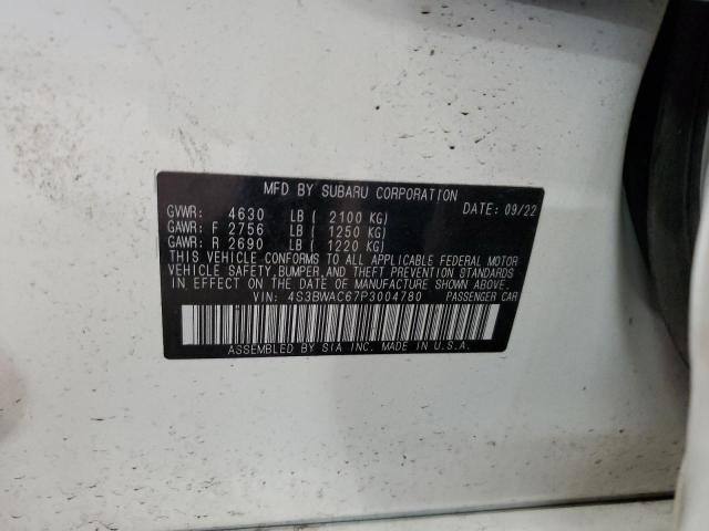 2023 SUBARU LEGACY PRE 4S3BWAC67P3004780