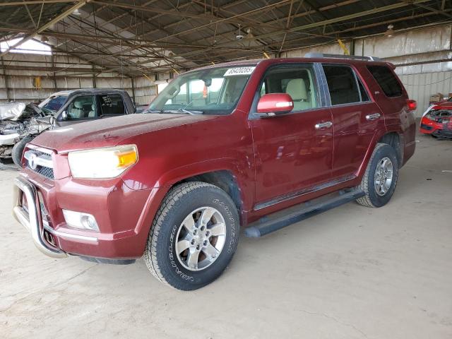 TOYOTA 4RUNNER SR 2011 red  Gasoline JTEBU5JR5B5056671 photo #1