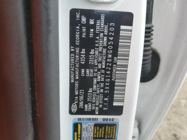 2021 KIA K5 LXS 5XXG14J28MG054203