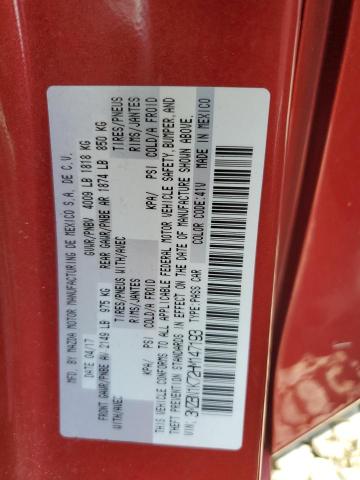 2017 MAZDA 3 SPORT 3MZBN1K72HM147193