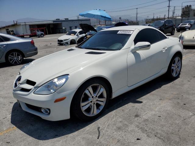 MERCEDES-BENZ SLK 300 2010 white  gas WDBWK5EA0AF232677 photo #1