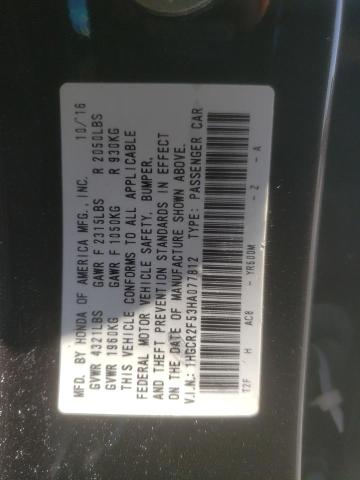 2017 HONDA ACCORD SPO - 1HGCR2F53HA077812