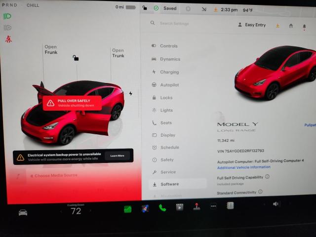 2024 TESLA MODEL Y 7SAYGDED2RF132793