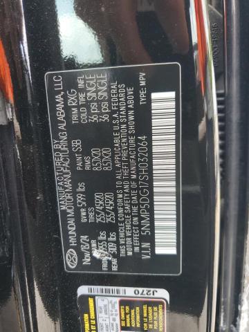 2025 HYUNDAI SANTA FE CALLIGRAPHY 5NMP5DG17SH032064