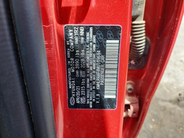 2021 HYUNDAI ELANTRA N KMHLR4AF4MU189694