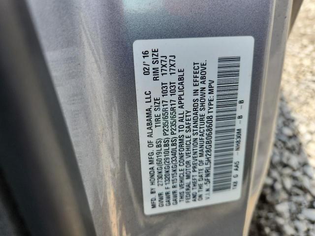 2016 HONDA ODYSSEY LX 5FNRL5H28GB068608