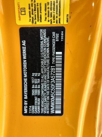 2015 MINI COOPER WMWXM5C50F3A57281
