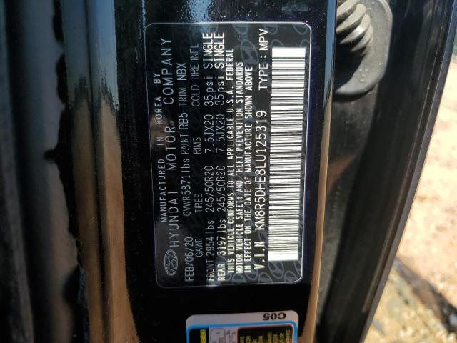 2020 HYUNDAI PALISADE L KM8R5DHE8LU125319