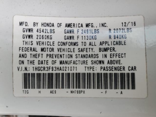 2017 HONDA ACCORD TOU 1HGCR3F93HA021071