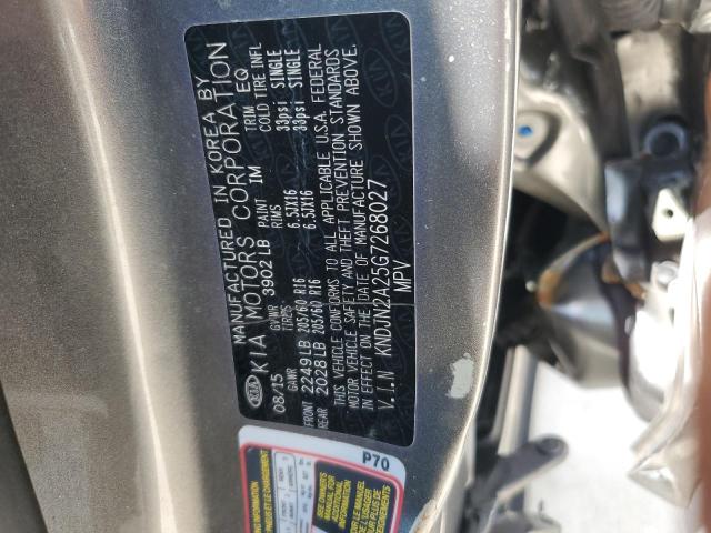2016 KIA SOUL - KNDJN2A25G7268027