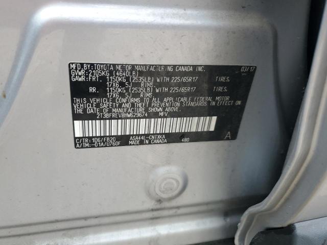 2017 TOYOTA RAV4 LE - 2T3BFREV8HW629674