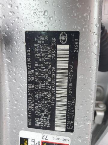 2010 TOYOTA CAMRY BASE - 4T1BF3EKXAU033726