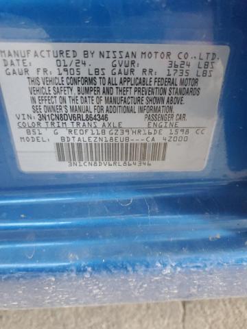2024 NISSAN VERSA S 3N1CN8DV6RL864346