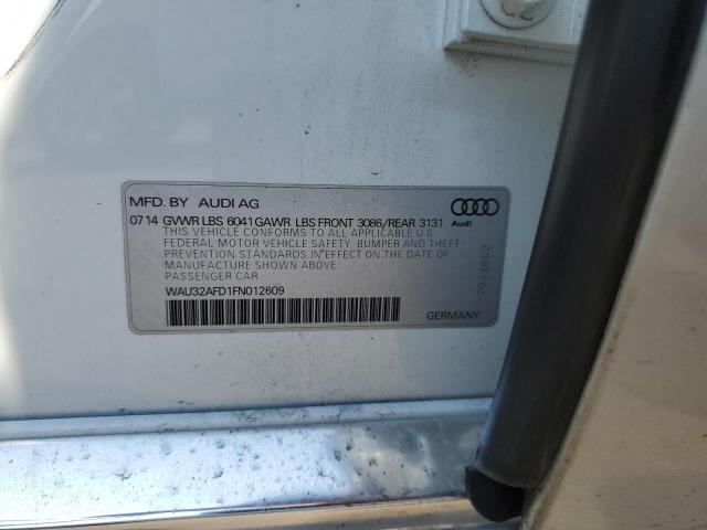 2015 AUDI A8 L QUATT WAU32AFD1FN012609