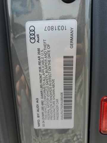 2024 AUDI A5 PREMIUM WAUFACF50RA085406