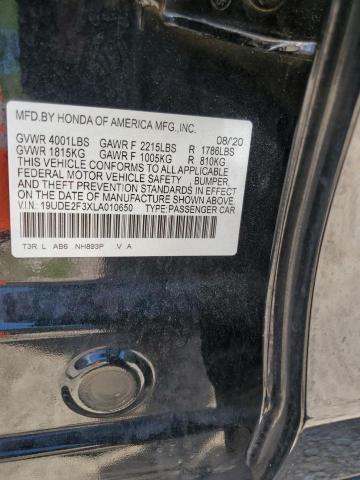 2020 ACURA ILX 19UDE2F3XLA010650