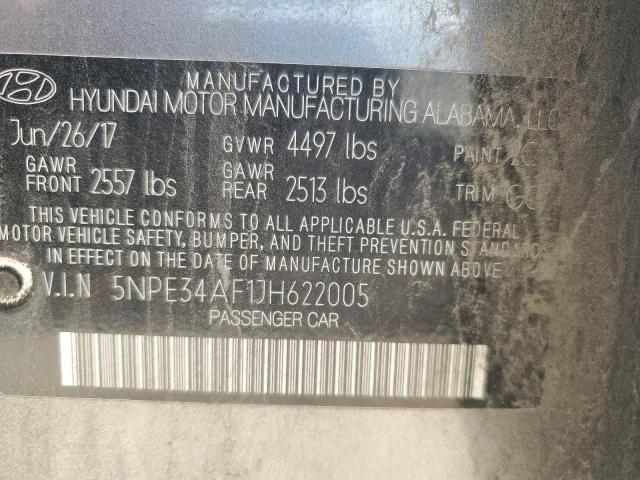 2018 HYUNDAI SONATA SPORT 5NPE34AF1JH622005