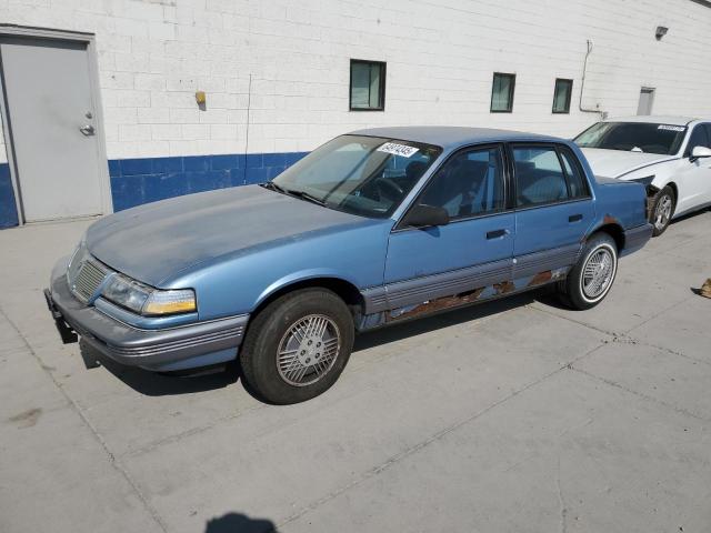 PONTIAC GRAND AM L 1990 blue  gas 1G2NE54U9LC346671 photo #1