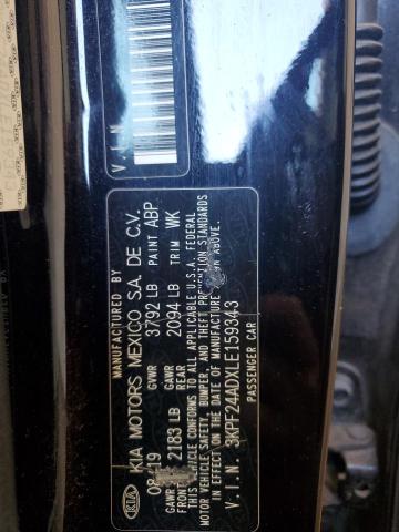 2020 KIA FORTE FE 3KPF24ADXLE159343