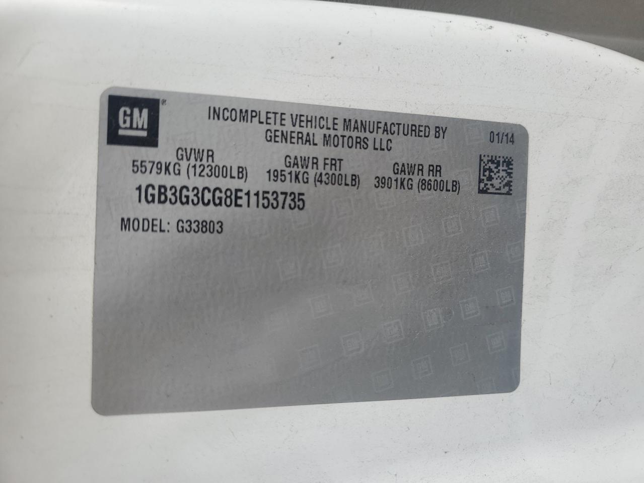 CHEVROLET EXPRESS G3