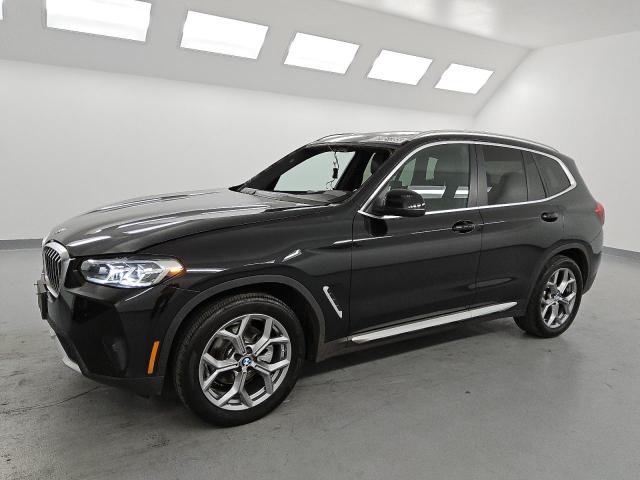 BMW X3 SDRIVE3 2023 black  gas 5UX43DP02P9S79655 photo #1