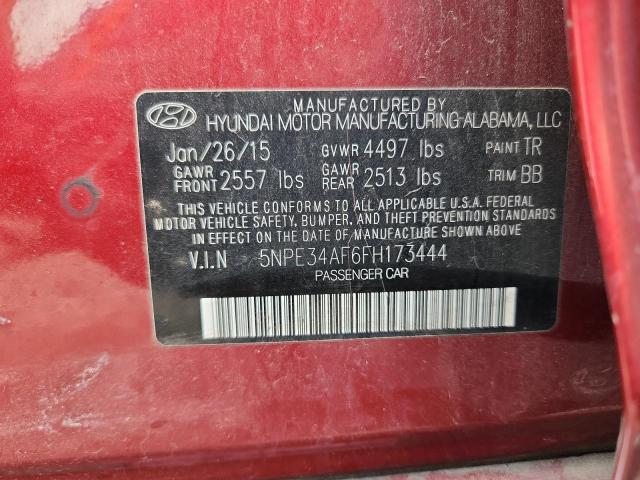2015 HYUNDAI SONATA SPO - 5NPE34AF6FH173444