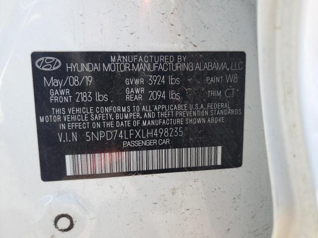 2020 HYUNDAI ELANTRA SE - 5NPD74LFXLH498235