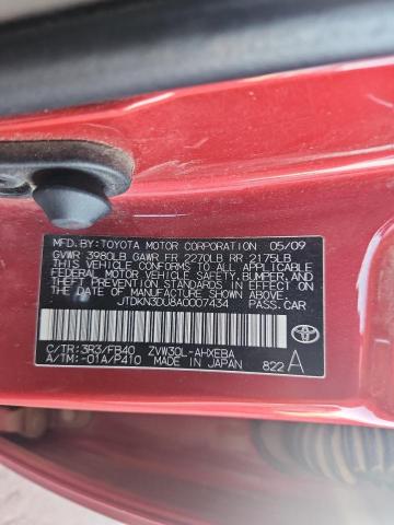 2010 TOYOTA PRIUS - JTDKN3DU8A0007434
