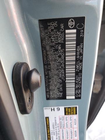 2017 TOYOTA PRIUS JTDKARFU4H3048275
