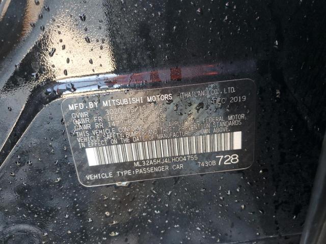 2020 MITSUBISHI MIRAGE LE ML32A5HJ4LH004755
