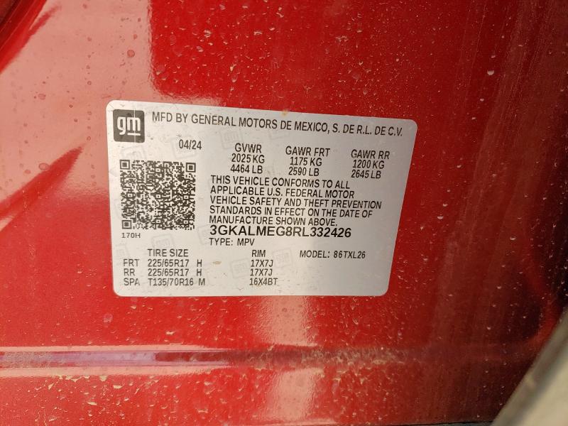 2024 GMC TERRAIN SL 3GKALMEG8RL332426