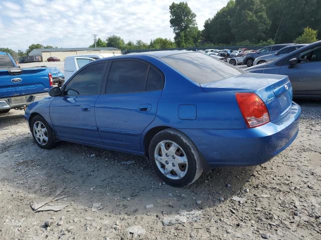HYUNDAI ELANTRA GL 2006 blue sedan 4d gas KMHDN46D76U210984 photo #3