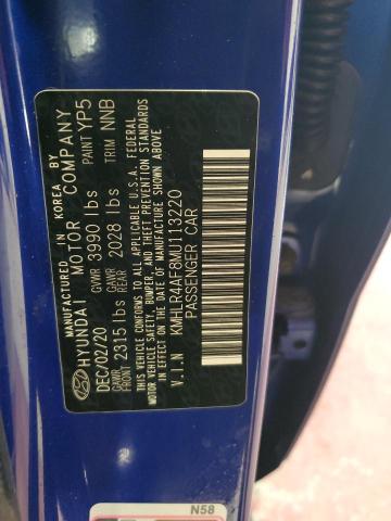 2021 HYUNDAI ELANTRA N KMHLR4AF8MU113220