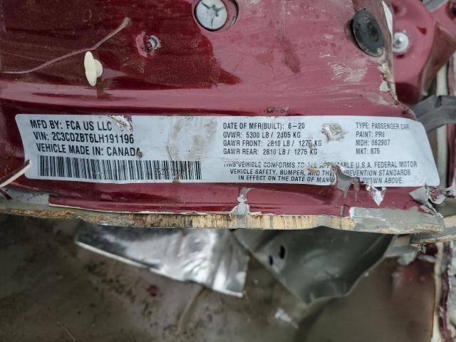 2020 DODGE CHALLENGER R/T 2C3CDZBT6LH191196