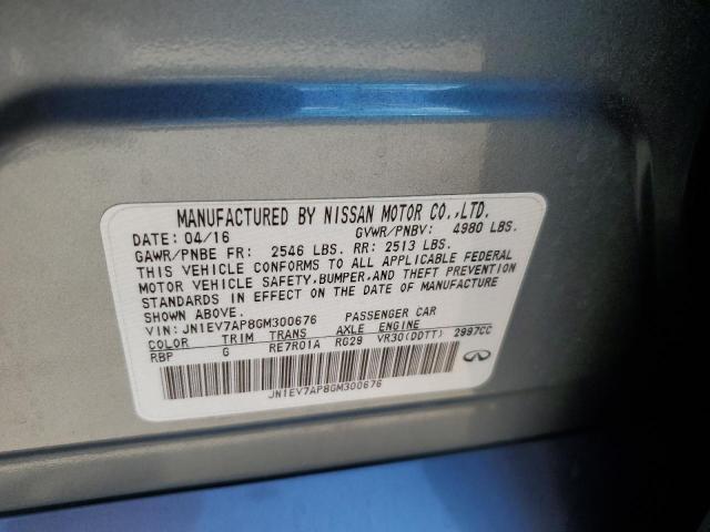 2016 INFINITI Q50 PREMIU JN1EV7AP8GM300676