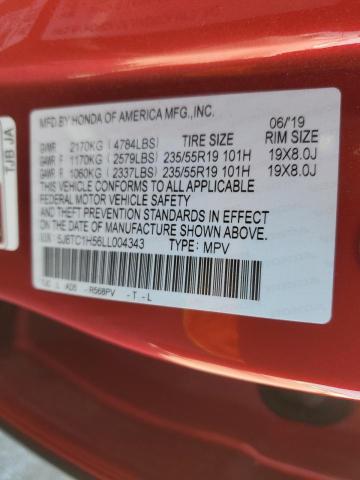 2020 ACURA RDX TECHNO 5J8TC1H56LL004343