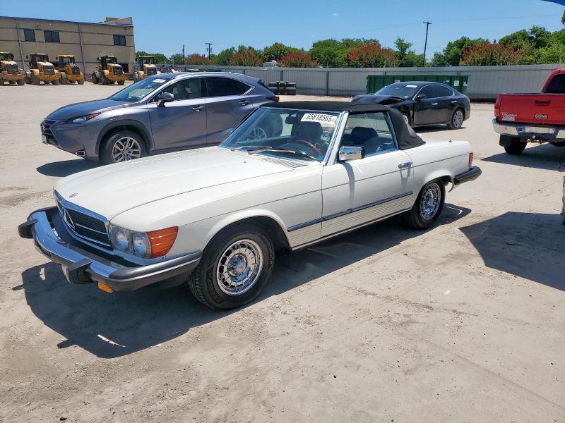 MERCEDES-BENZ 380 SL 1982 white  gas WDBBA45A9CB013397 photo #1