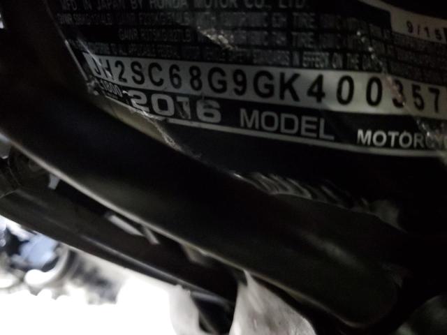 2016 HONDA GL1800 JH2SC68G9GK400357